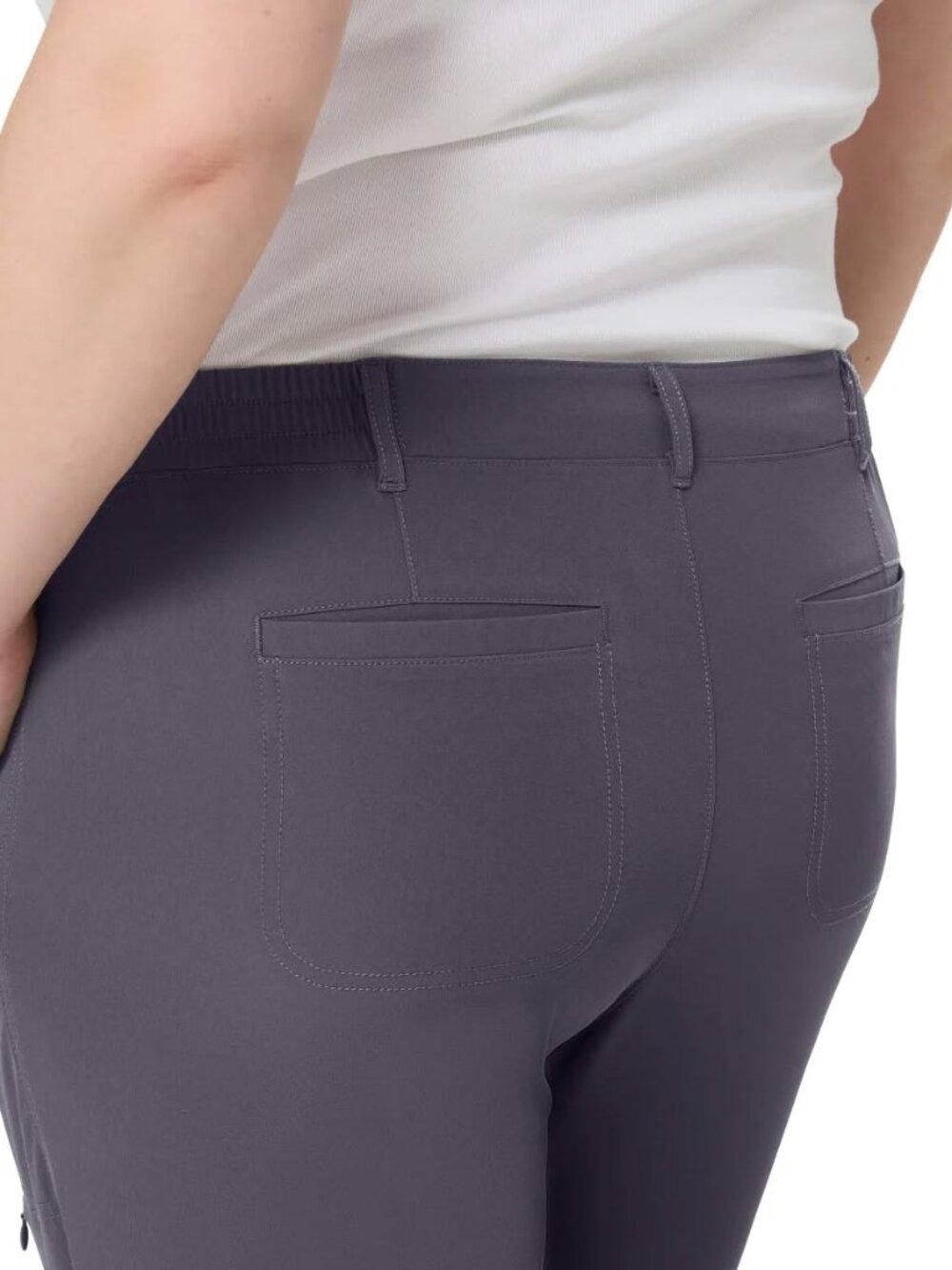 Kirkland Signature Women's Travel Pant GRAY SELECT SIZES - Picture 10 of 12
